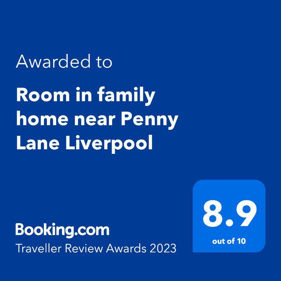 Room In Family Home Near Penny Lane Liverpool Buitenkant foto